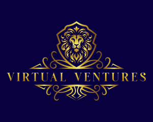 Luxury Lion Wealth logo design