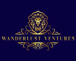 Luxury Lion Wealth logo design