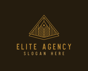 Architecture Pyramid Agency logo design