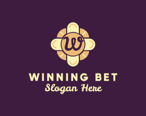 Elegant Casino Table Betting logo design