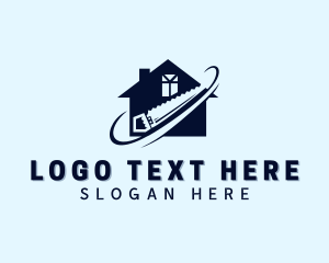 Construction - House Construction Handsaw logo design