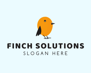 Egg Bird Finch logo design