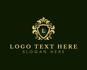Premium - Premium Decorative Shield logo design