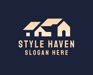 Hostel - Residential Housing Real Estate logo design