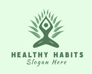 Wellness Yoga Spa logo design