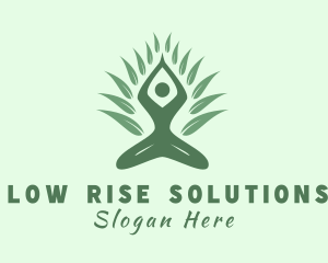 Wellness Yoga Spa logo design