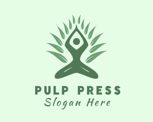 Wellness Yoga Spa logo design