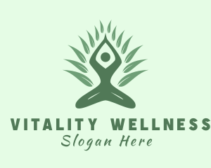 Healthy Lifestyle - Wellness Yoga Spa logo design