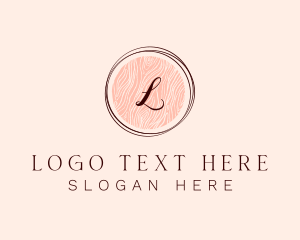 Styling - Wooden Beauty Spa logo design