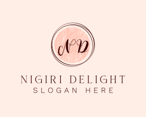 Wooden Beauty Spa logo design