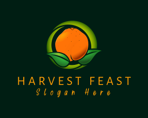 Fresh Orange Farm logo design