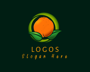 Horticulture - Fresh Orange Farm logo design