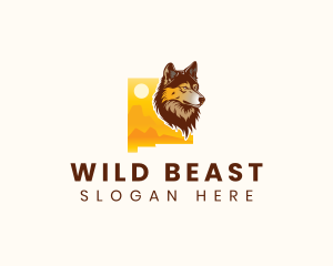 New Mexico Wild Wolf logo design