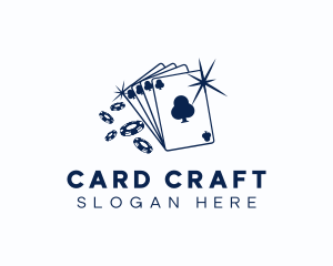 Poker Card Casino logo design