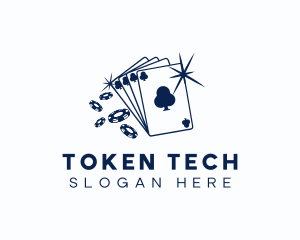 Token - Poker Card Casino logo design