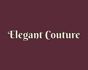 Couture - Stylist Couture Clothing logo design