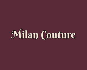 Stylist Couture Clothing logo design