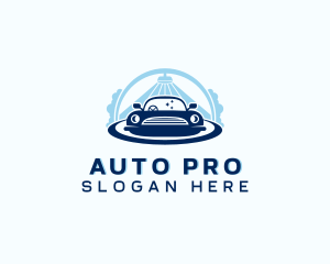 Car Vehicle Auto Wash logo design