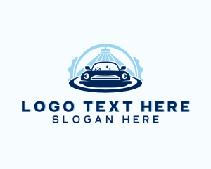 Car Vehicle Auto Wash Logo