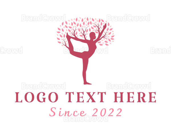 Human Yoga Tree Logo