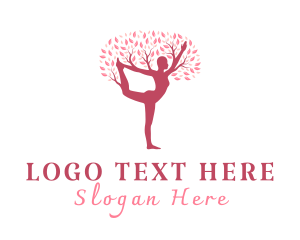 Human Yoga Tree Logo