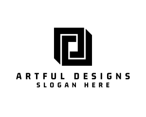 Tiling Interior Design logo design