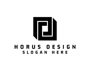 Tiling Interior Design logo design