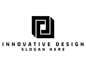 Tiling Interior Design logo design