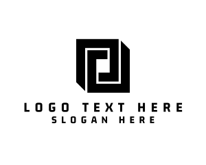 Tiling Interior Design Logo