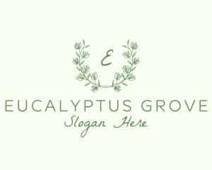 Nature Leaf Flower Decor logo design