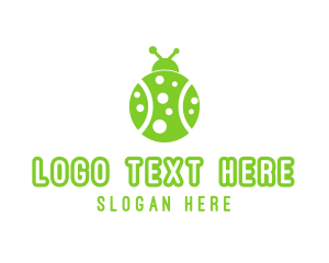 Beetle - Tennis Ladybug Beetle logo design