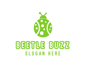 Beetle - Tennis Ladybug Beetle logo design