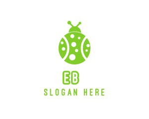Ball - Tennis Ladybug Beetle logo design