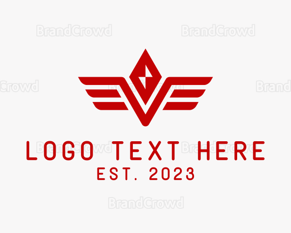 Winged  Automotive Diamond Logo