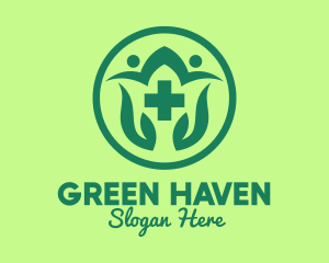 Green Cross Medical Clinic logo design
