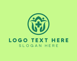 Green Cross Medical Clinic logo design