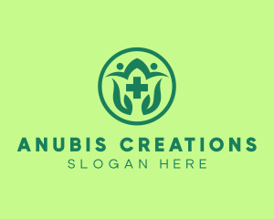 Green Cross Medical Clinic logo design