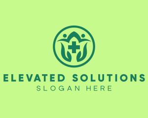 Green Cross Medical Clinic logo design