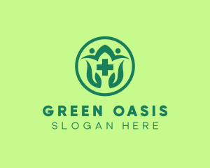 Green Cross Medical Clinic logo design