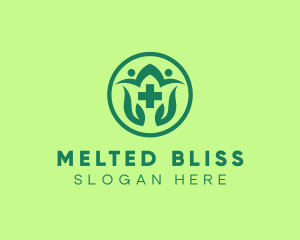 Green Cross Medical Clinic logo design