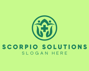 Green Cross Medical Clinic logo design