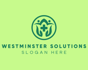 Green Cross Medical Clinic logo design