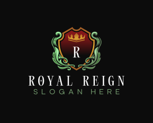 Royal Shield Crest logo design