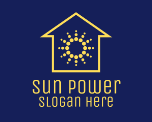 Solar Power House logo design
