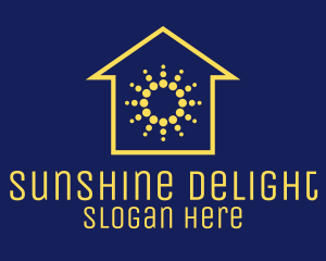 Solar Power House logo design