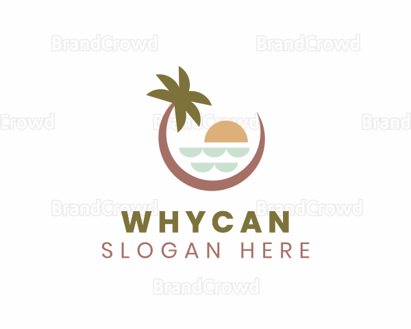 Palm Tree Beach Resort Logo