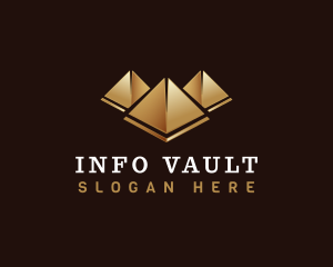 Premium Pyramid Investor logo design