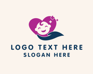 Tooth - Baby Pediatrics Health logo design