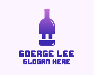 Electrical - Wine Bottle Plug logo design