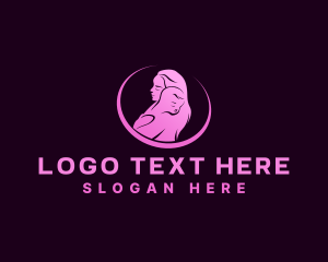 Medical - Woman Maternity Care logo design